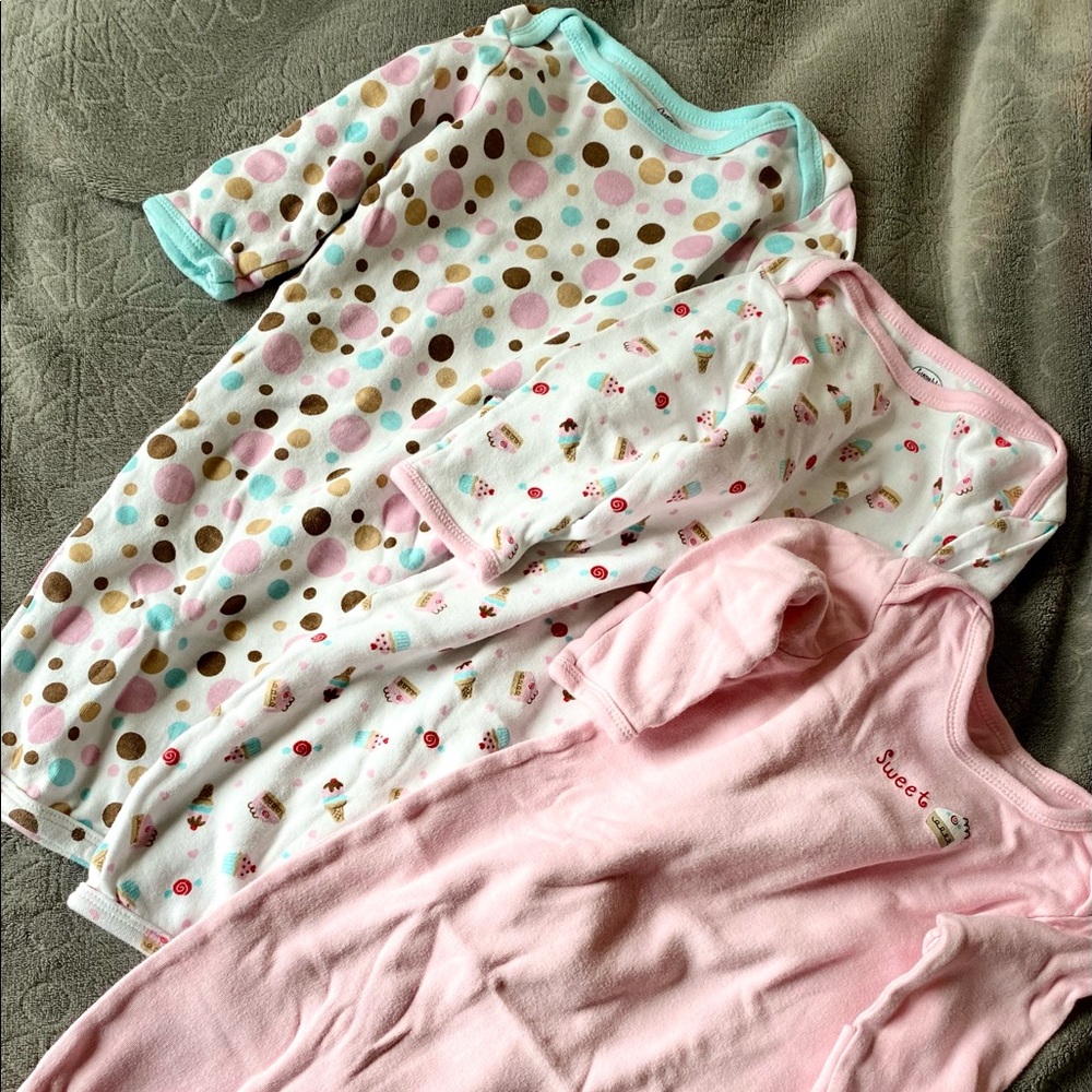 Super sweet Nightgowns for baby girl 🍭🍬💖